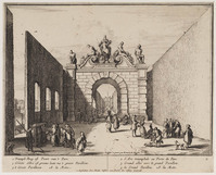 KG 06722
<br/>
Enghien: triomfboog
<br/>
<em>Hooghe, Romeyn de (1645-1708)</em>